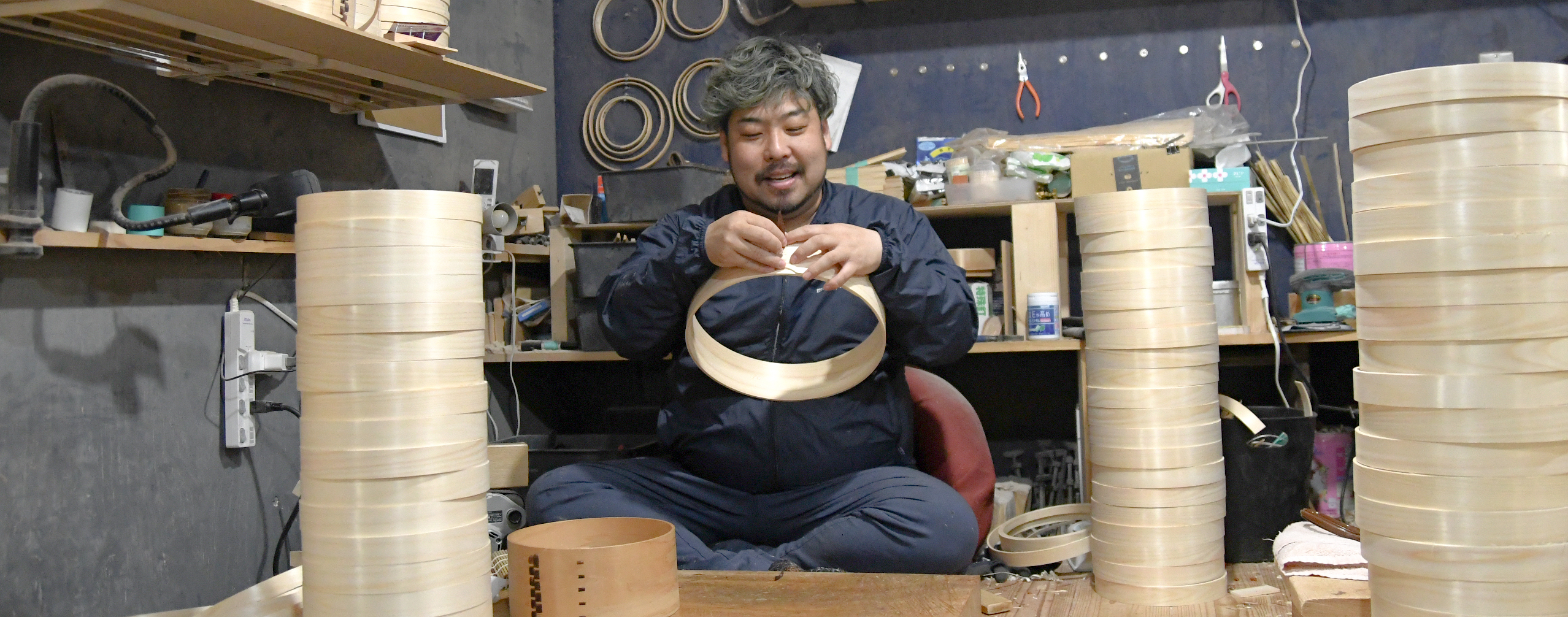 曲物を身近な生活道具の一つに。