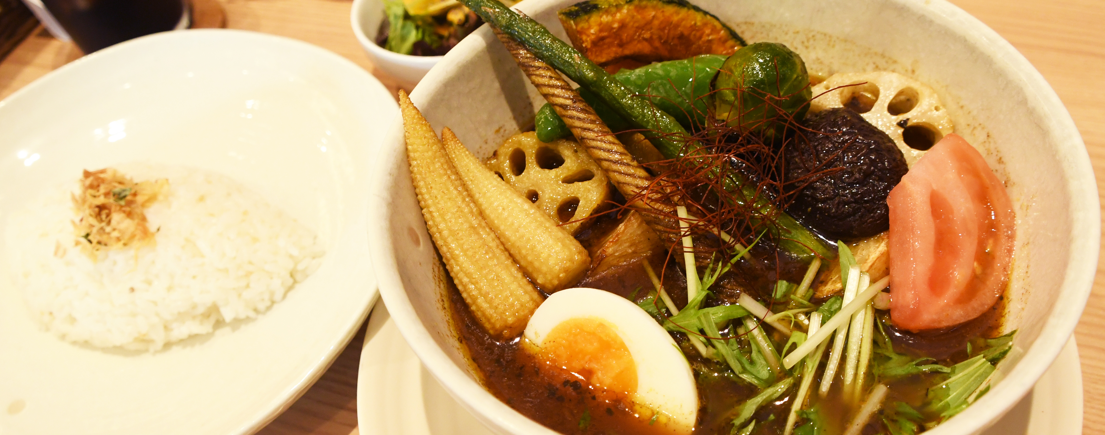 スパイスのある日常。家族で楽しめるスープカレー店。